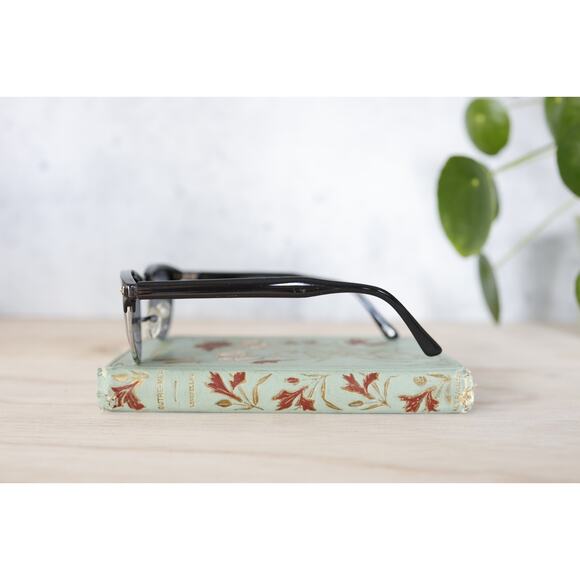 Vintage 1990s Y2K Clubmaster Cat Eye Style Sunglasses NOS Preppy Academia - Picture 5 of 8